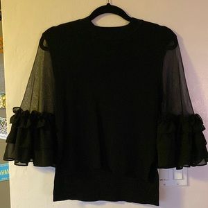 Fun black top for work or date!